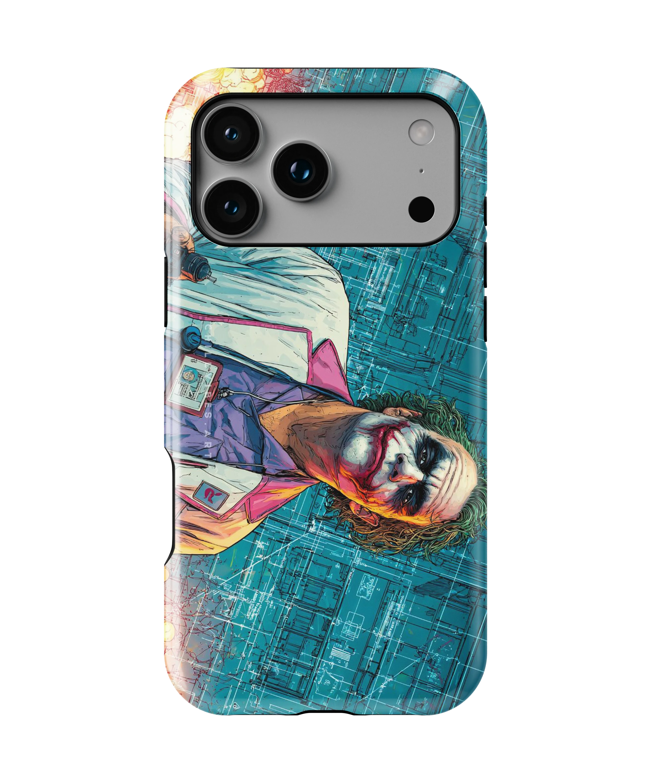 Coque iPhone Joker Art Urbain