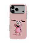 Coque iPhone – Design Courage le Chien