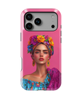Coque iPhone – Design Femme Fleurie Colorée