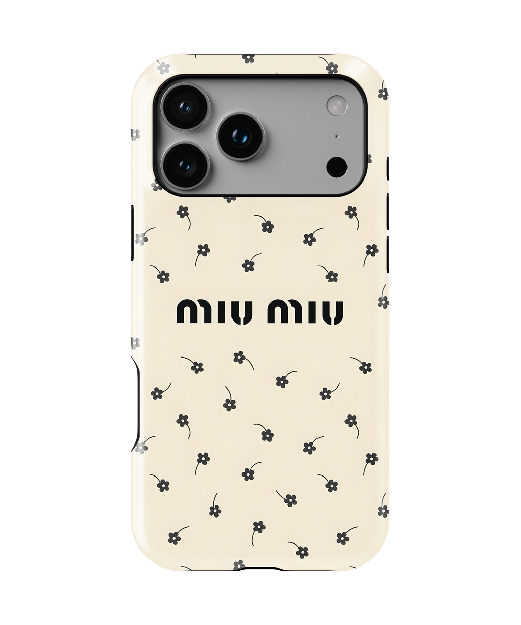 Coque iPhone – Design Miu Miu Floral