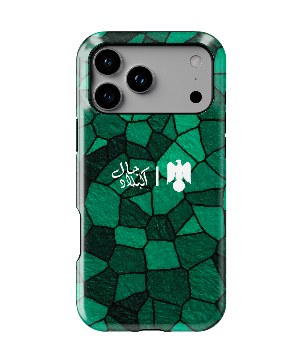 Coque iPhone Verte – Design Supporter du Raja Club Athletic
