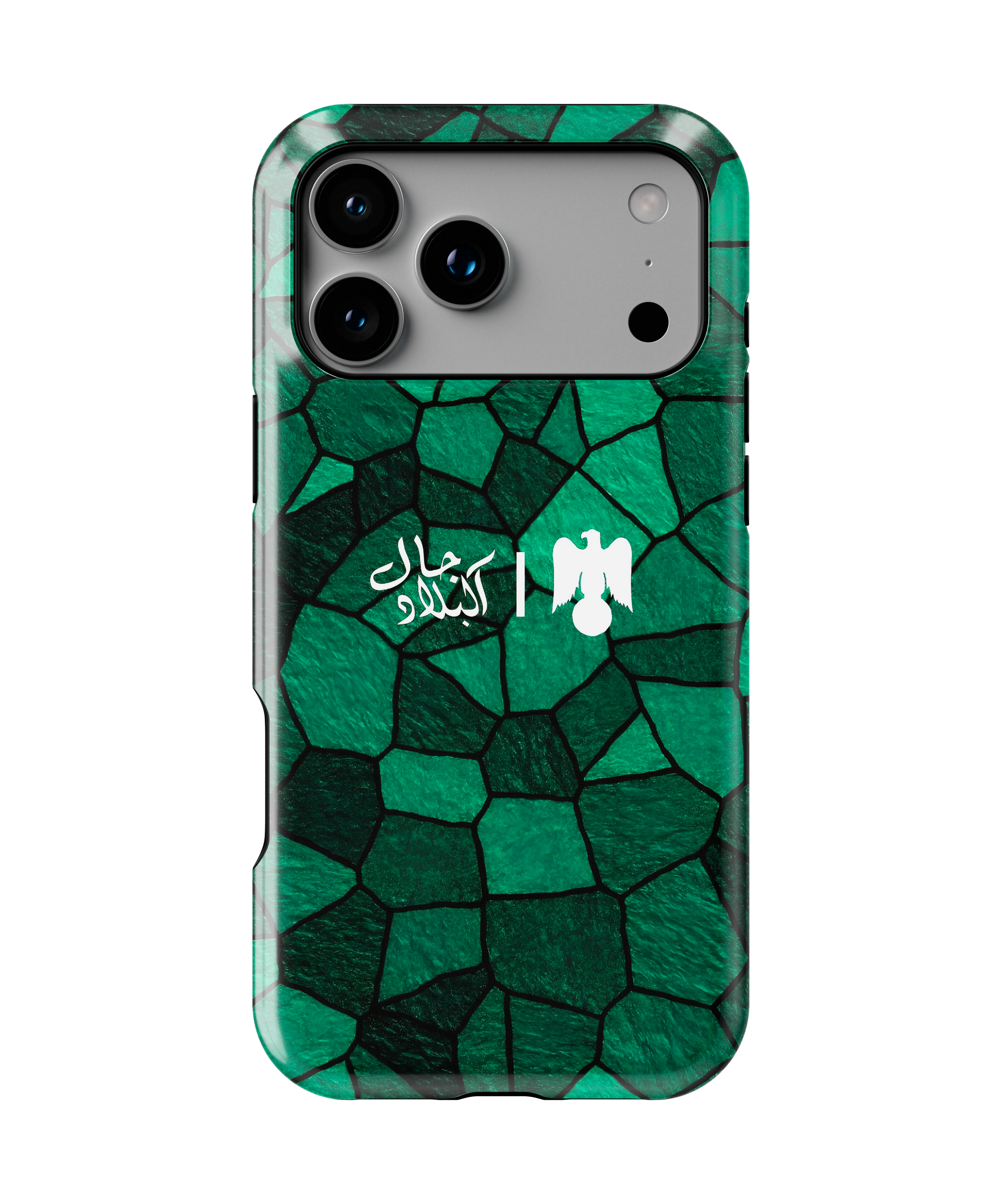 Coque iPhone Verte – Design Supporter du Raja Club Athletic