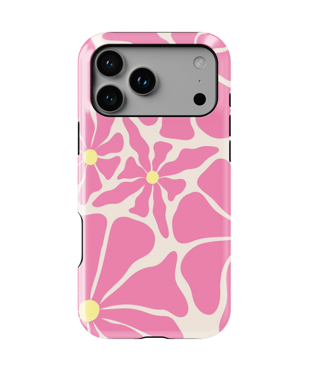 Coque iPhone – Design Fleurs Pop