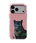 Coque iPhone – Panthère Noire Élégante