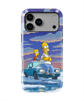 Coque iPhone – The Simpsons Design Nuit Hiver
