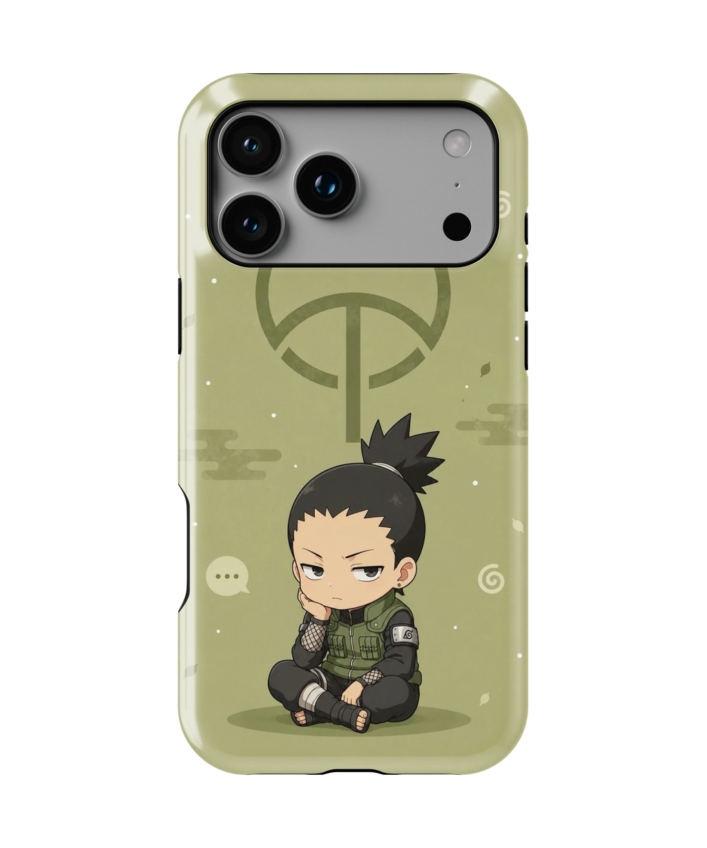Coque iPhone Shikamaru – Style vert | Naruto