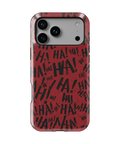 Coque iPhone – Design Ha! Rouge
