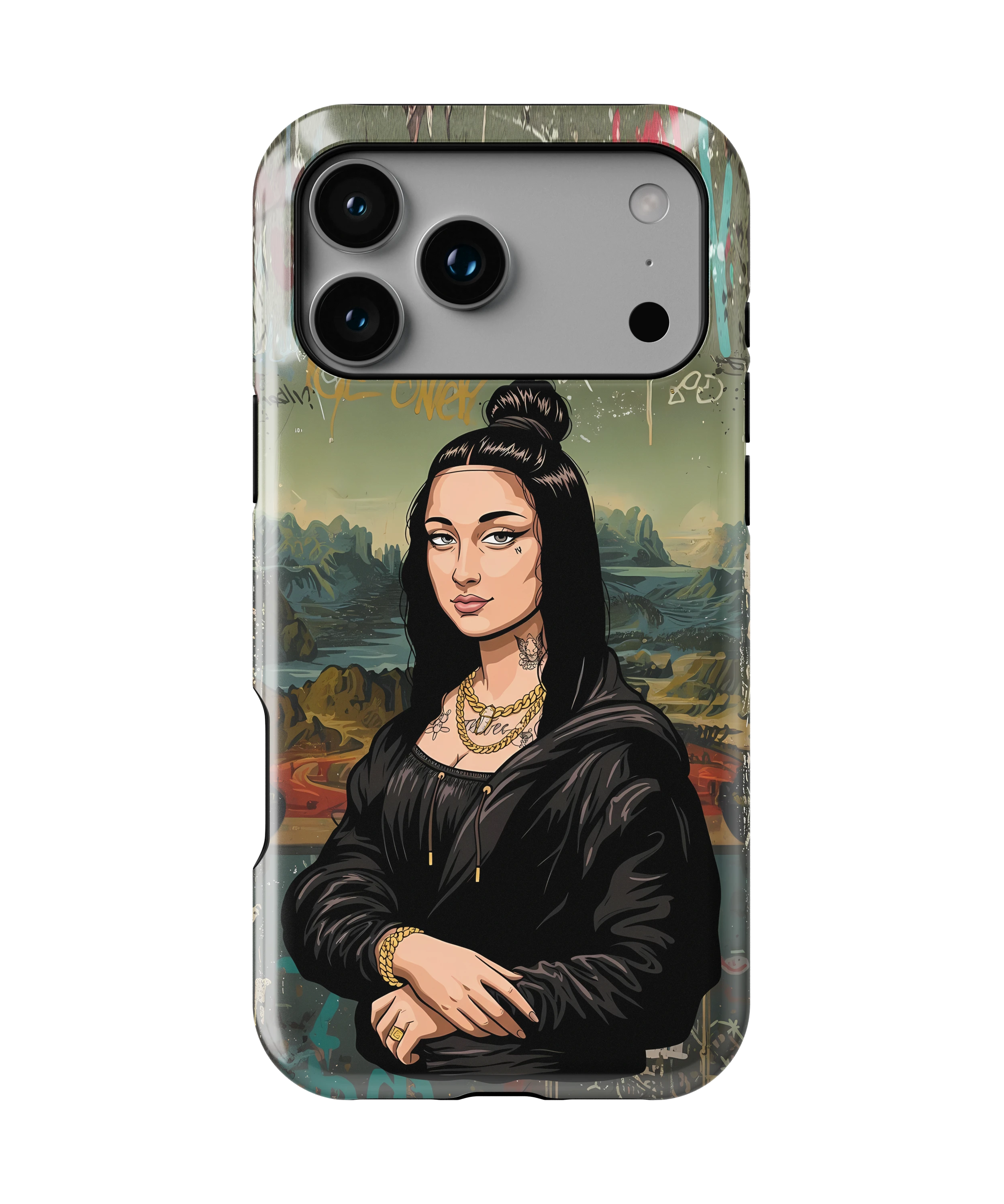 Coque iPhone Mona Lisa Street Style