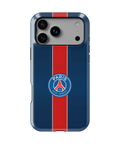 Coque iPhone Paris Saint-Germain – Bleu et rouge | PSG