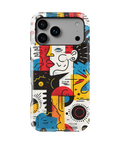 Coque iPhone – Design Abstrait Pop Art