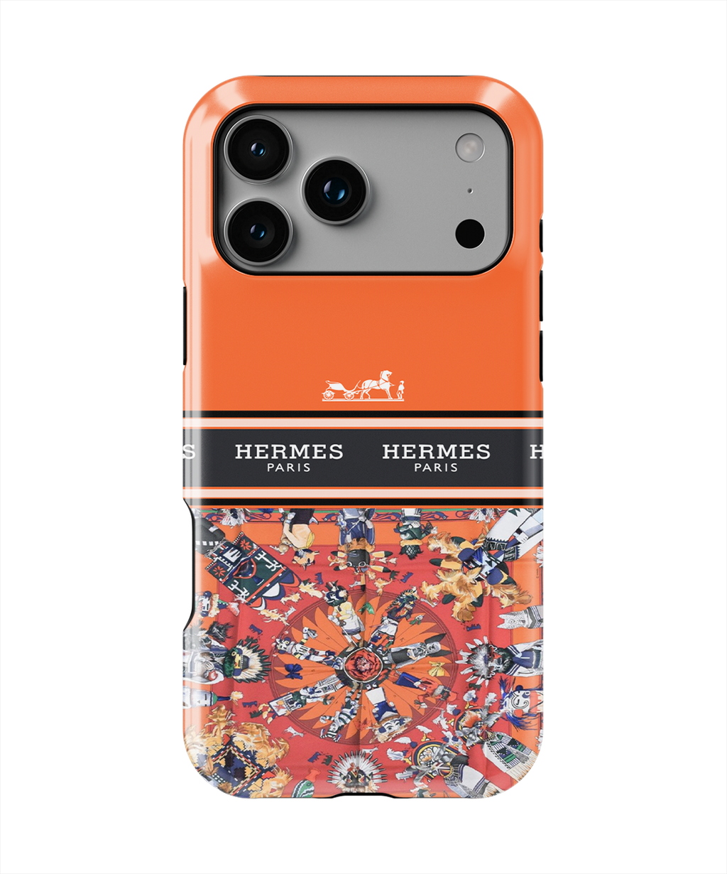Coque iPhone – Design Hermès Luxe