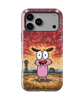 Coque iPhone – Design Courage le Chien