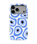 Coque iPhone – Design Œil Bleu