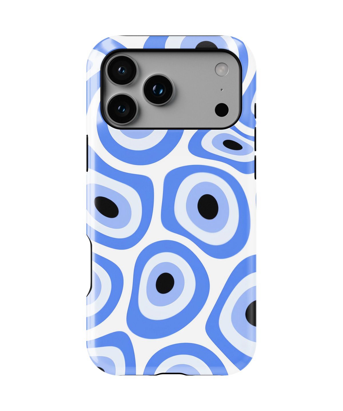 Coque iPhone – Design Œil Bleu