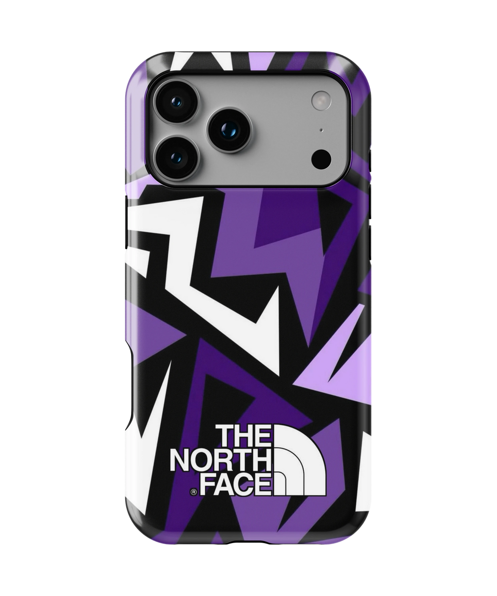 Coque iPhone – The North Face Purple Street