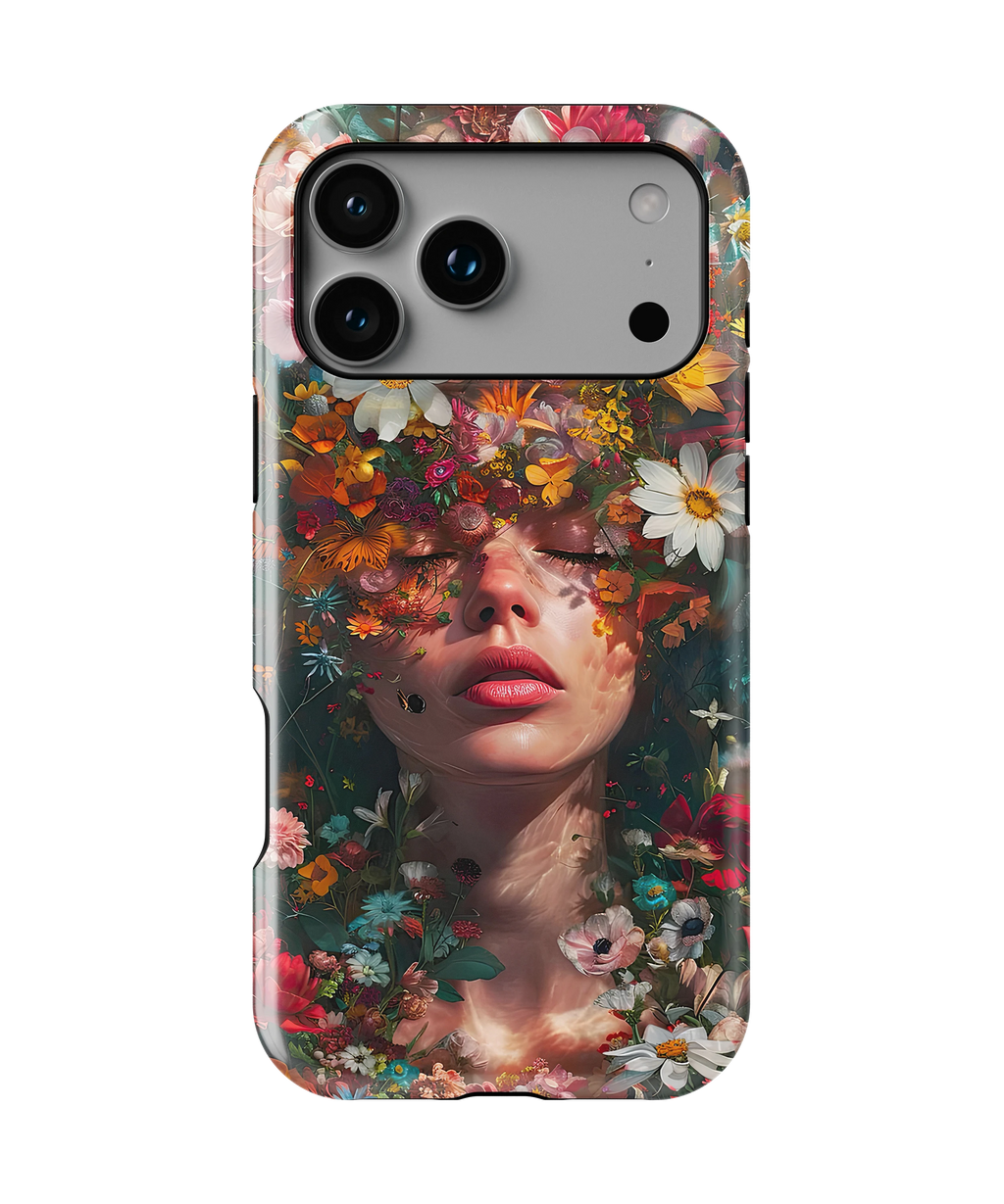 Coque iPhone Femme Florale Artistique