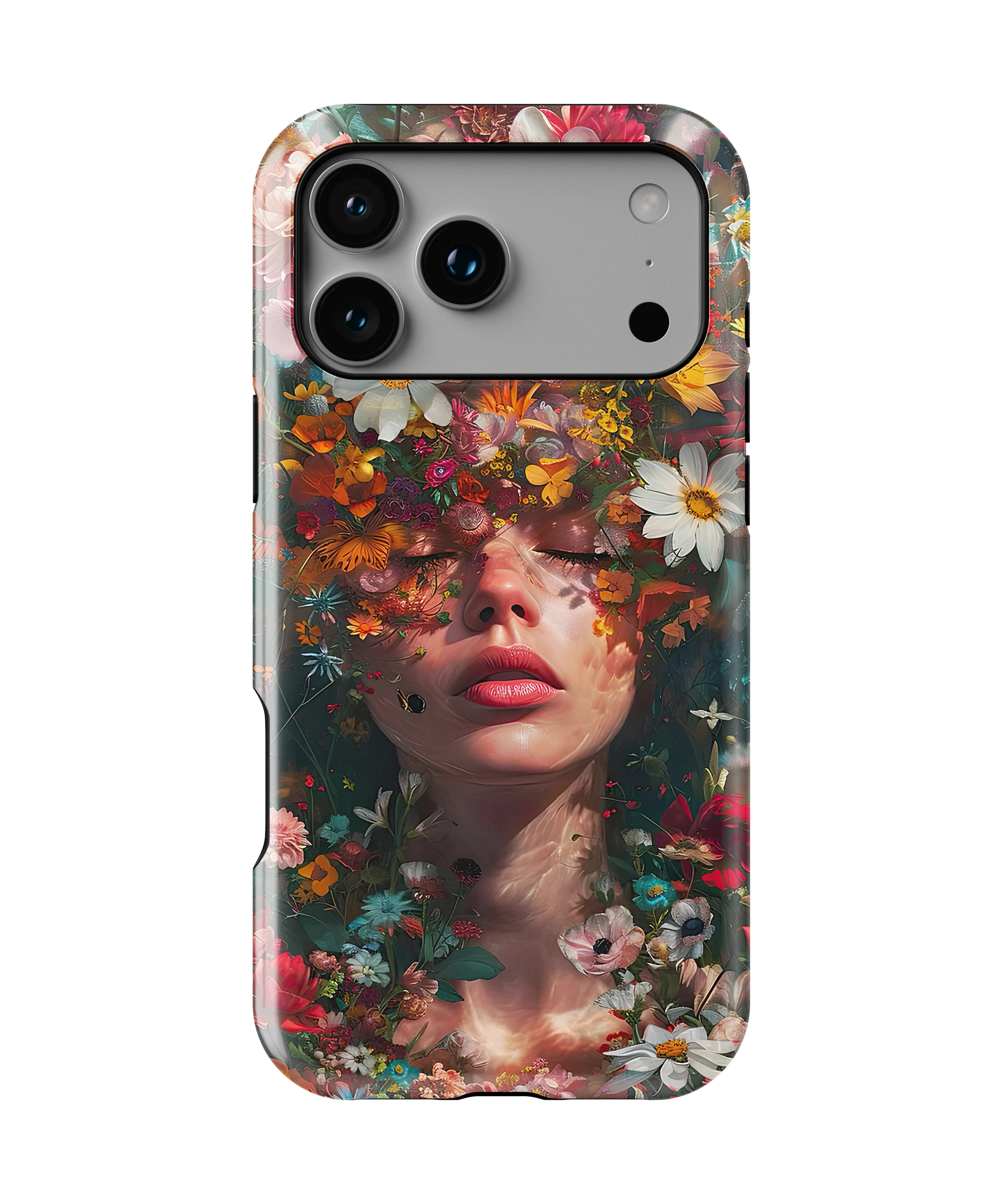 Coque iPhone Femme Florale Artistique
