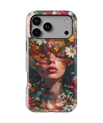Coque iPhone Femme Florale Artistique
