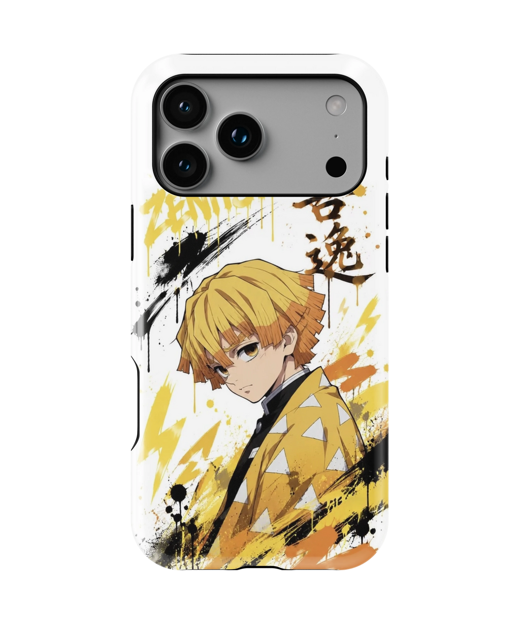 Coque iPhone – Zenitsu Agatsuma | Demon Slayer