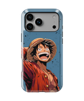 Coque iPhone Luffy – Design Rouge | One Piece