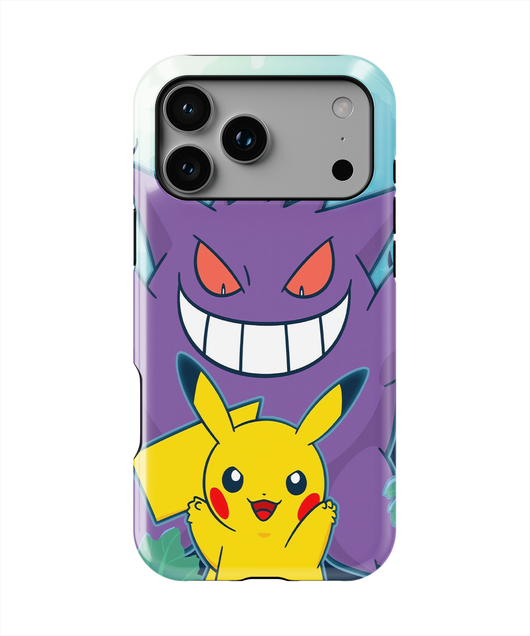 Coque iPhone – Pikachu & Gengar Fun & Gaming