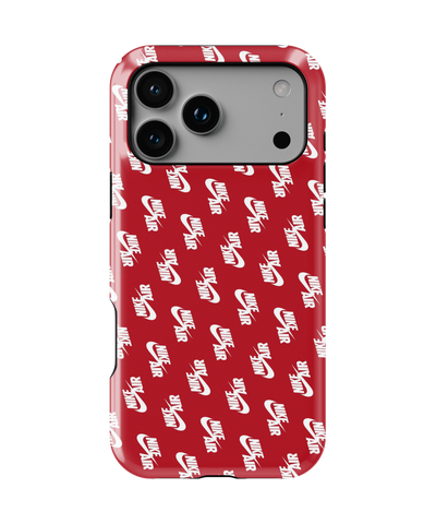 Coque iPhone – Design Nike Air Rouge