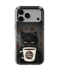 Coque iPhone Chat Café – Avant le café / Après le café