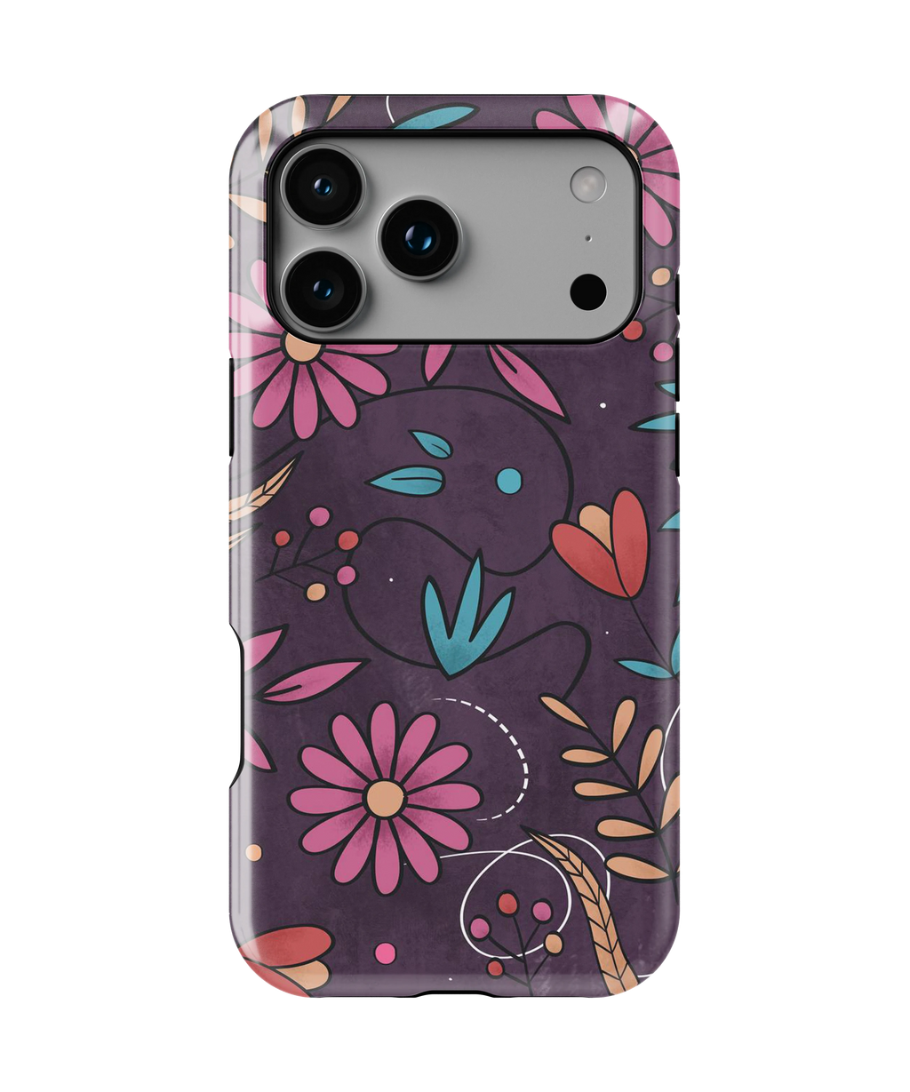 Coque iPhone – Design Floral Élégant & Coloré