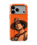 Coque iPhone Portgas D. Ace – Orange | One Piece