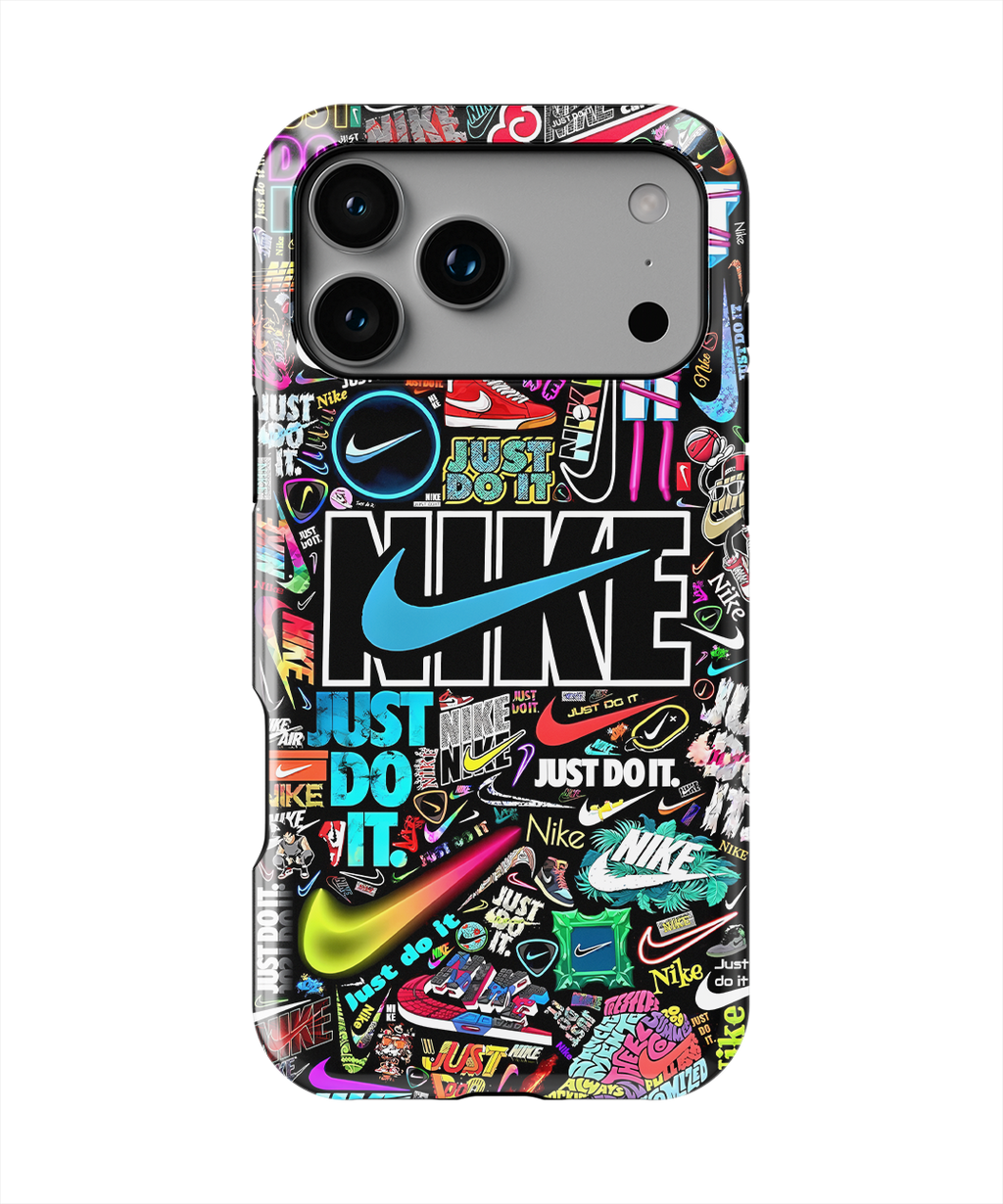 Coque iPhone – Design Streetwear Nike Multicolore