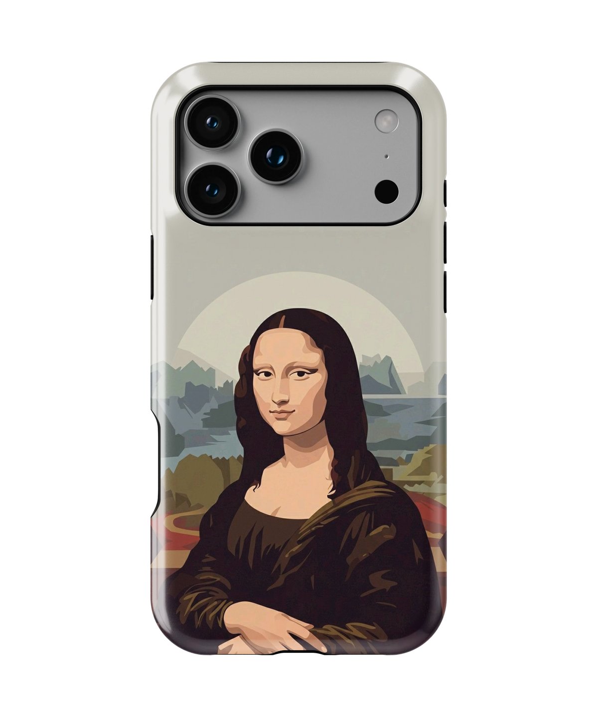 Coque iPhone – Design Mona Lisa Pop