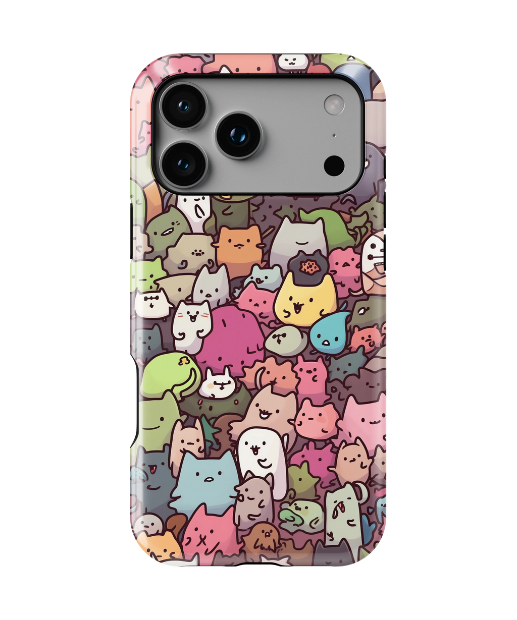Coque iPhone – Design Animaux Kawaii