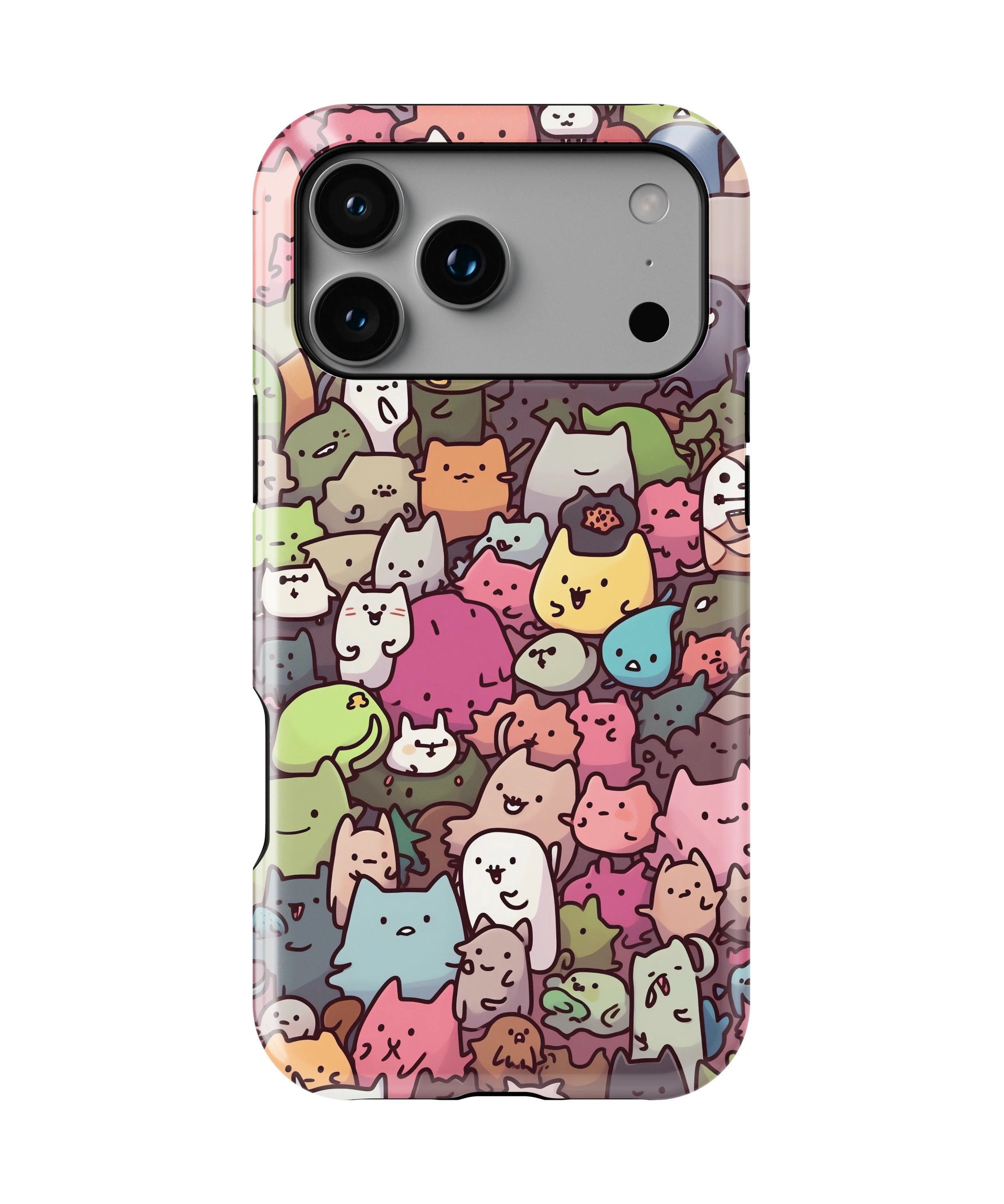 Coque iPhone – Design Animaux Kawaii