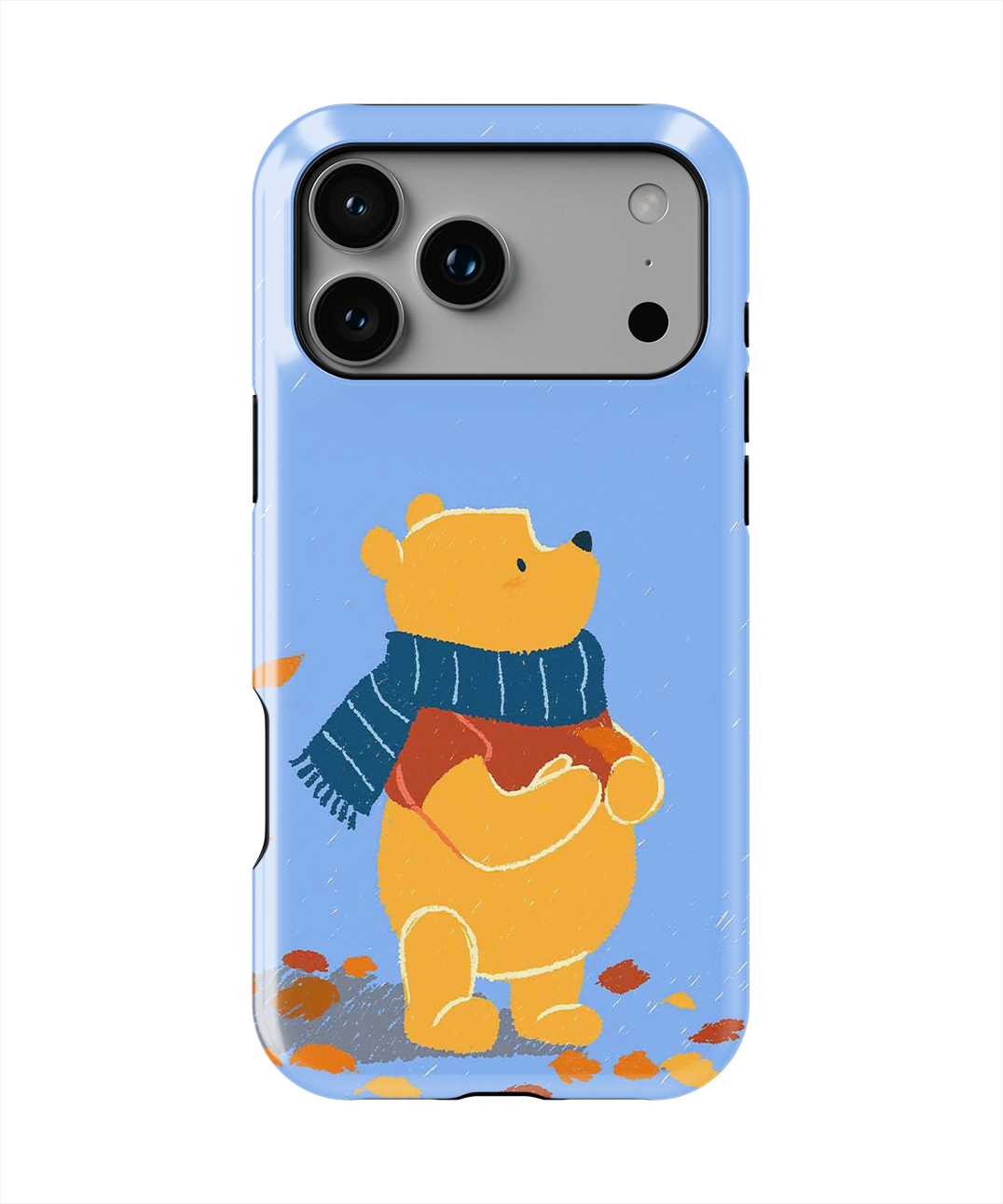 Coque iPhone – Ours Mignon Style Automne