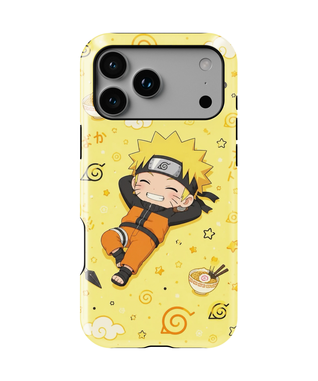 Coque iPhone Naruto – Design Chibi Jaune | Naruto