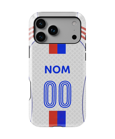 Coque iPhone – Style Maillot Olympique Lyonnais (Lyon)
