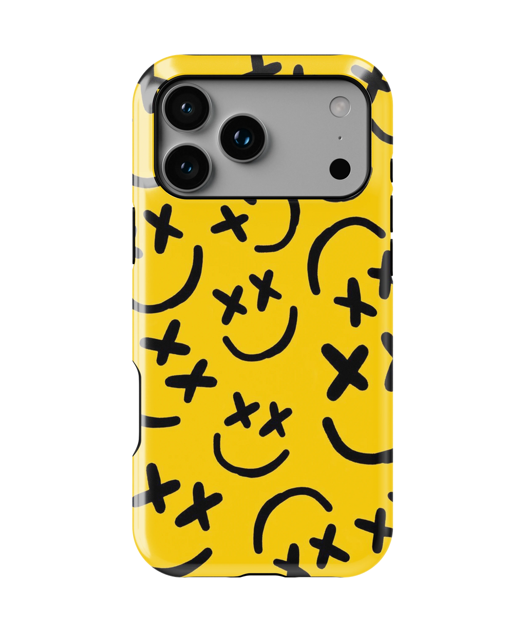 Coque iPhone – Design Smiley Yellow