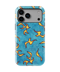 Coque iPhone – Blue Fire