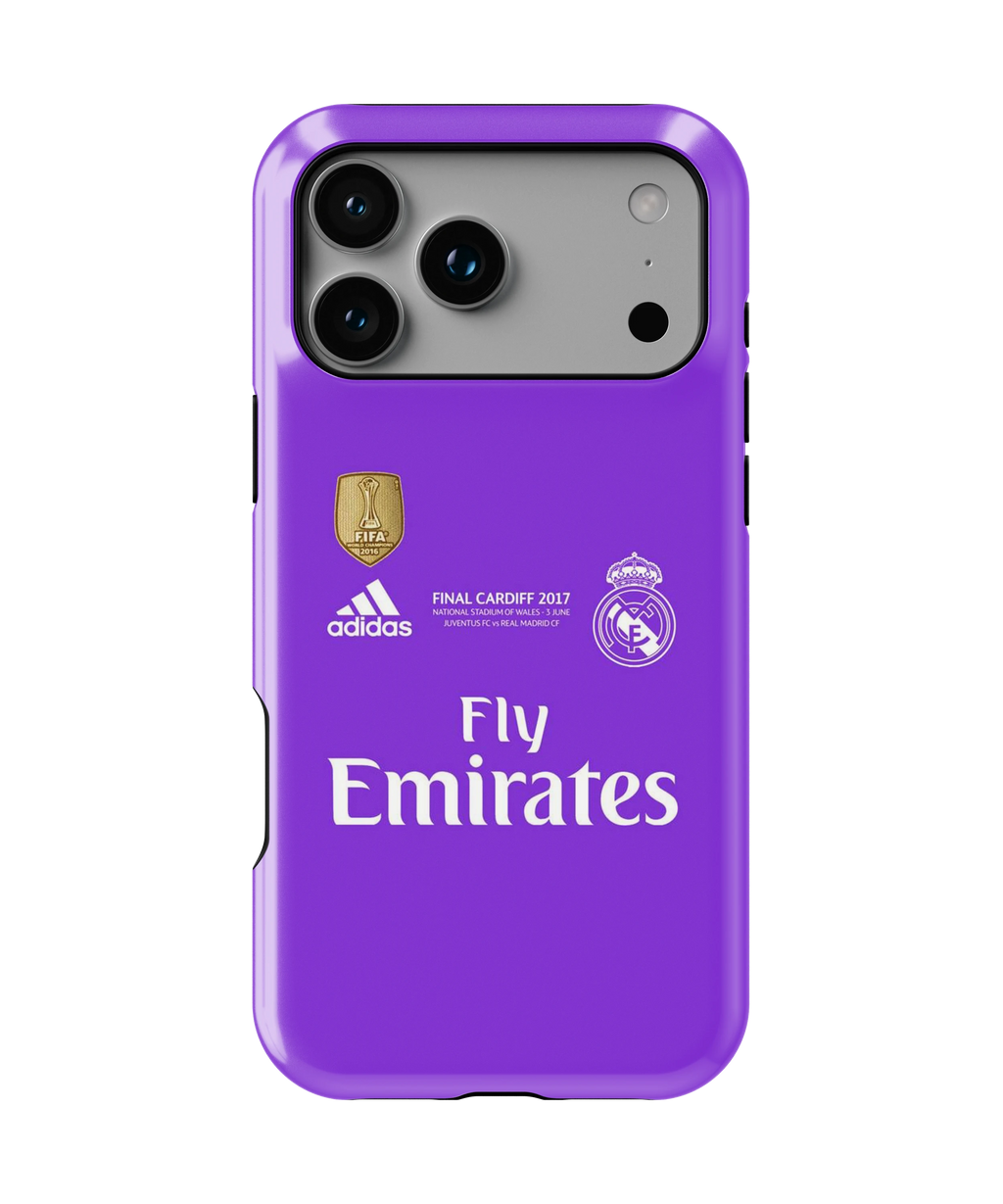 Coque iPhone Real Madrid – Violet | Fly Emirates