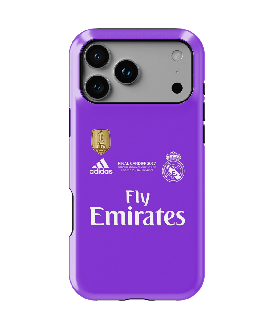 Coque iPhone Real Madrid – Violet | Fly Emirates