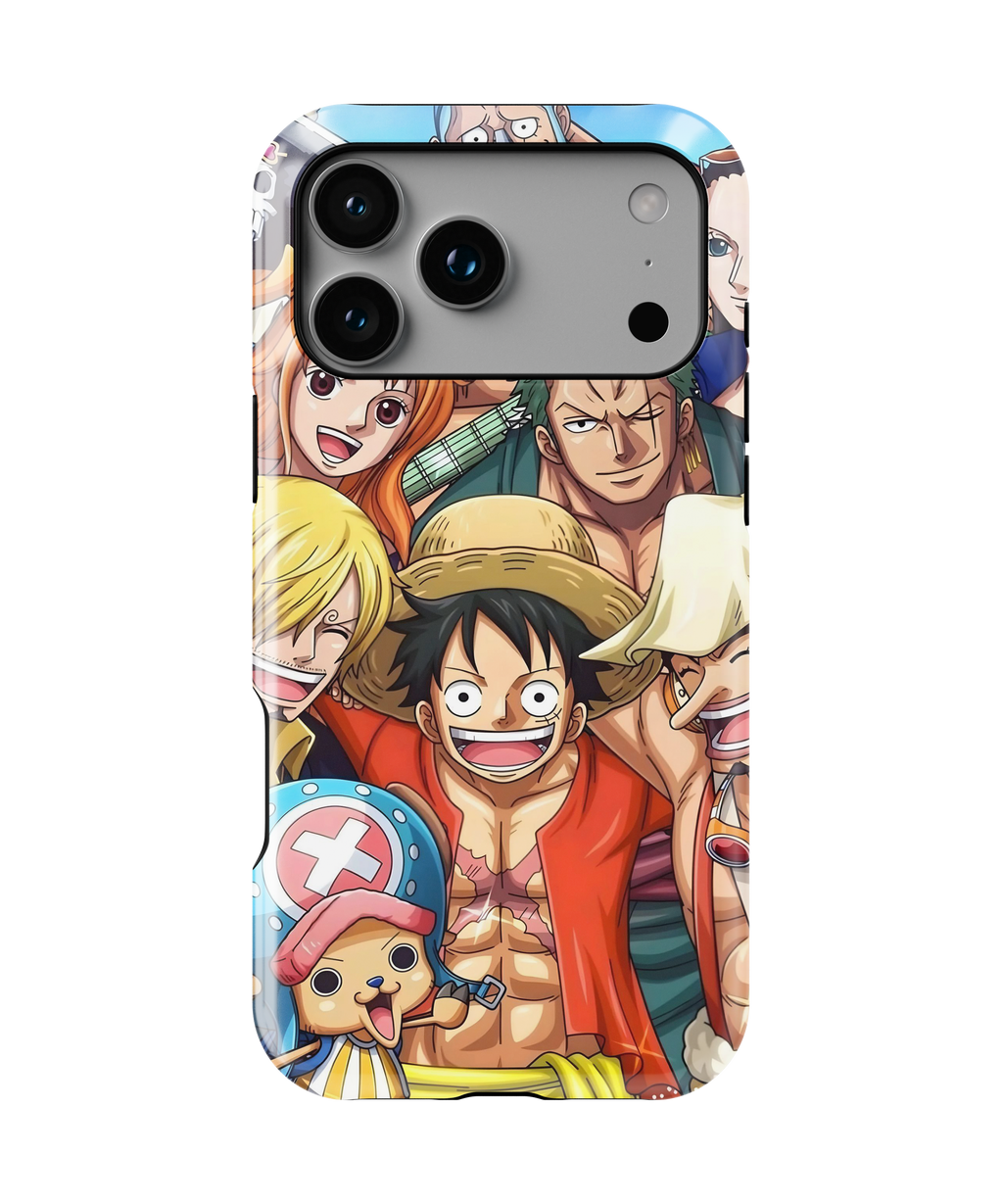 Coque iPhone Équipage Straw Hat – Anime One Piece