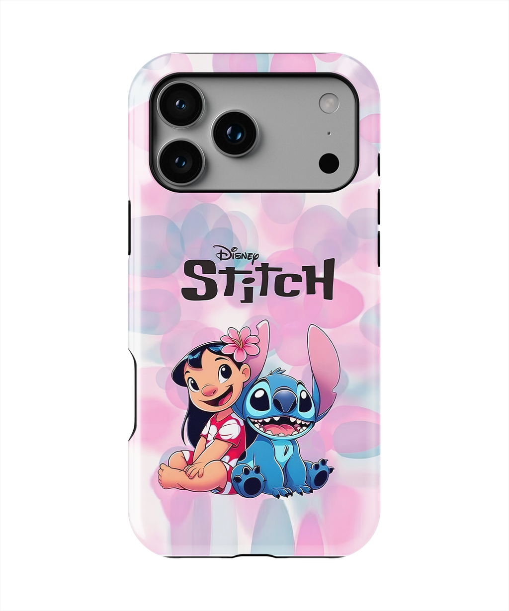 Coque iPhone – Lilo & Stitch Cute & Love