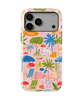 Coque iPhone – Design Summer Pastel Plage & Vacances