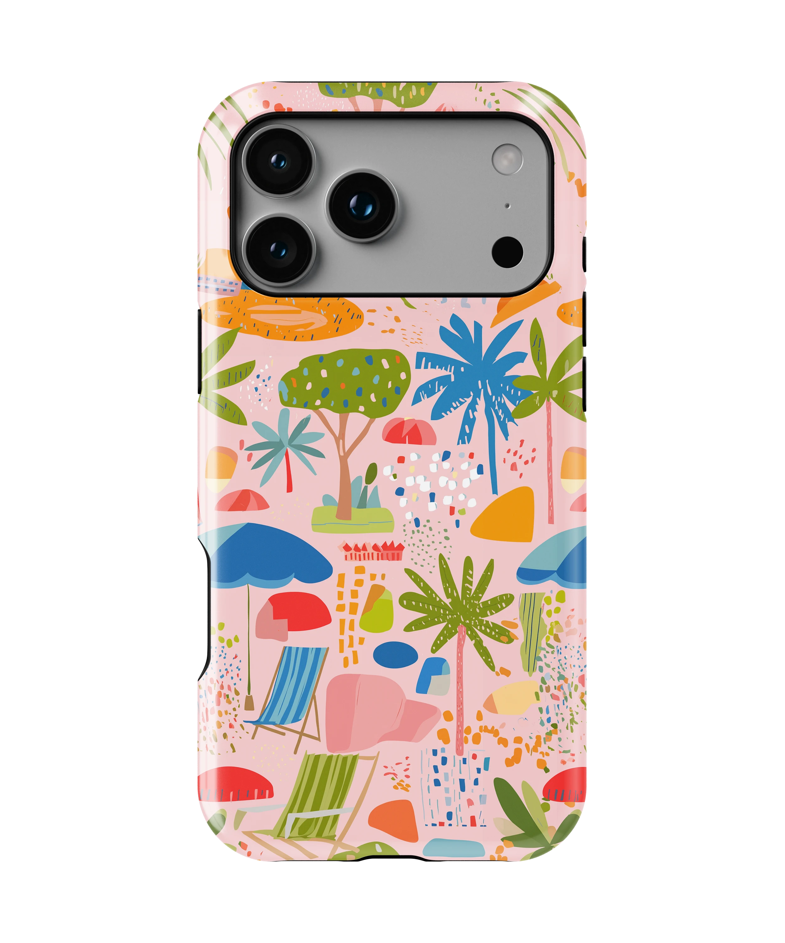 Coque iPhone – Design Summer Pastel Plage & Vacances