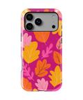 Coque iPhone – Design Feuilles Colorées