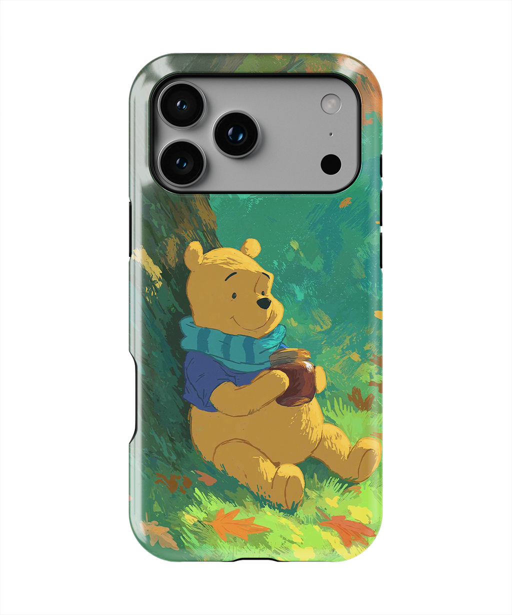 Coque iPhone – Ours Mignon & Ambiance Nature
