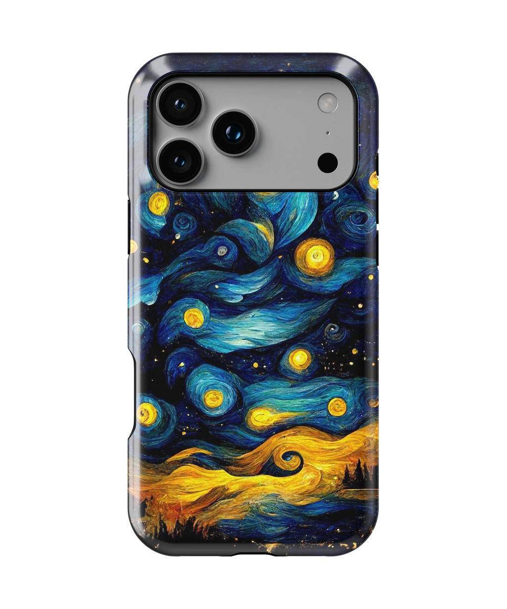 Coque iPhone – Nuit Étoilée Artistique