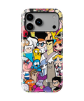 Coque iPhone Cartoon Mix Classique