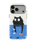 Coque iPhone – Design Chat Noir Océan
