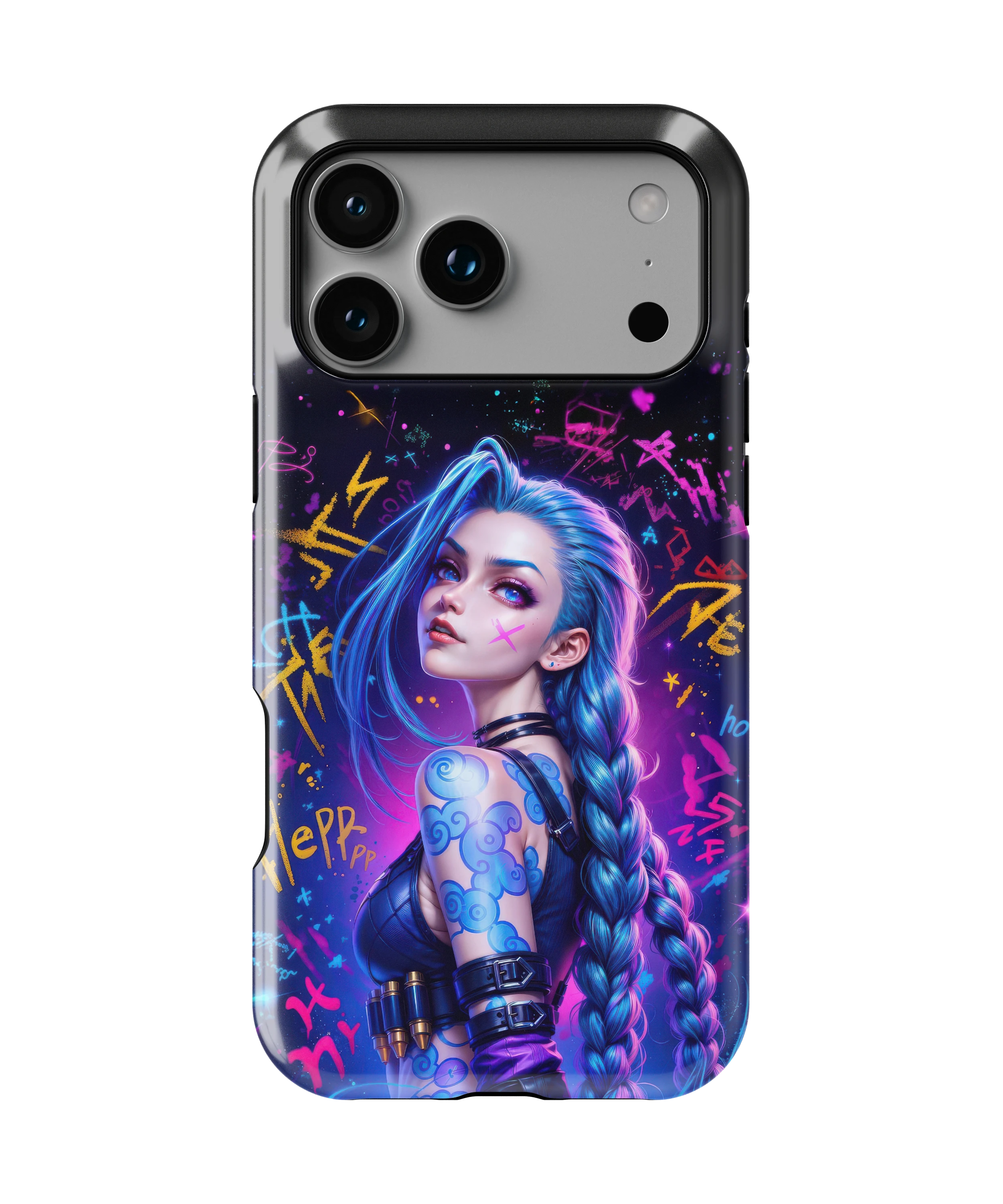 Coque iPhone Jinx – Arcane Edition